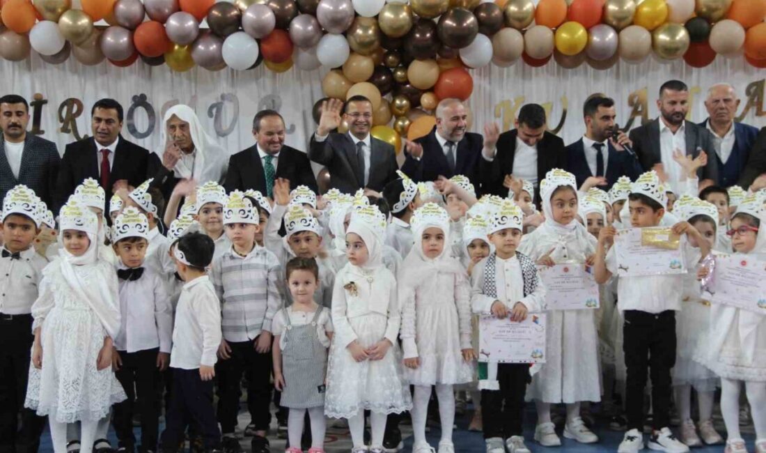 Şırnak’ın Cizre İlçe Müftülüğüne bağlı 4-6 yaş Kur’an kurslarında Kur’an-ı