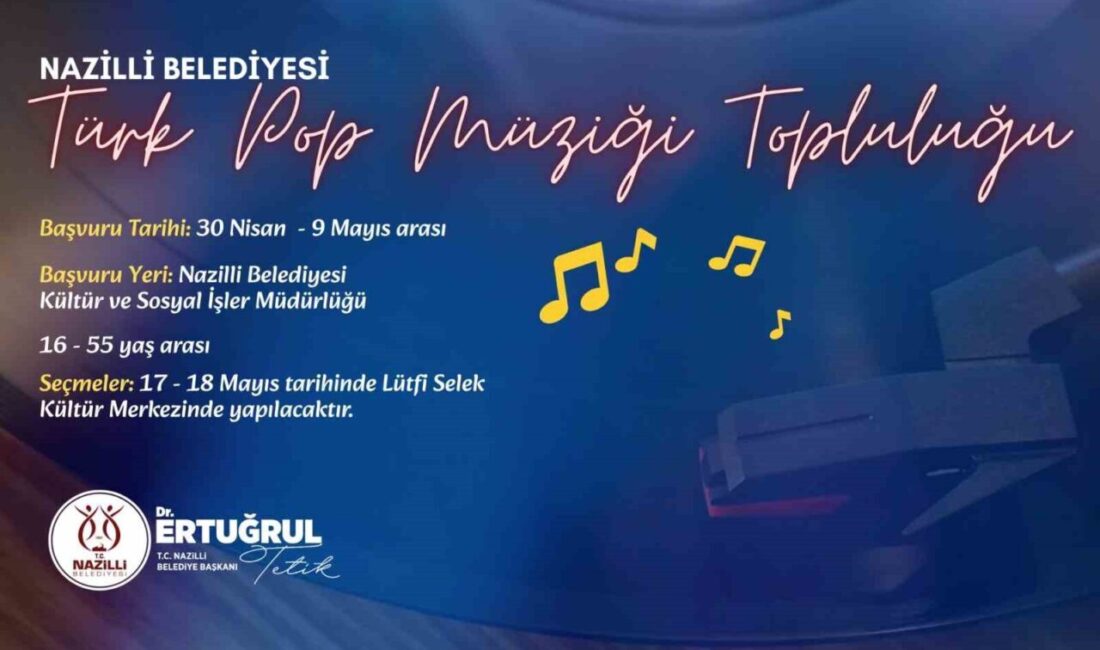 Nazilli Belediyesi, sanata ve müziğe gönül veren vatandaşlar için yepyeni