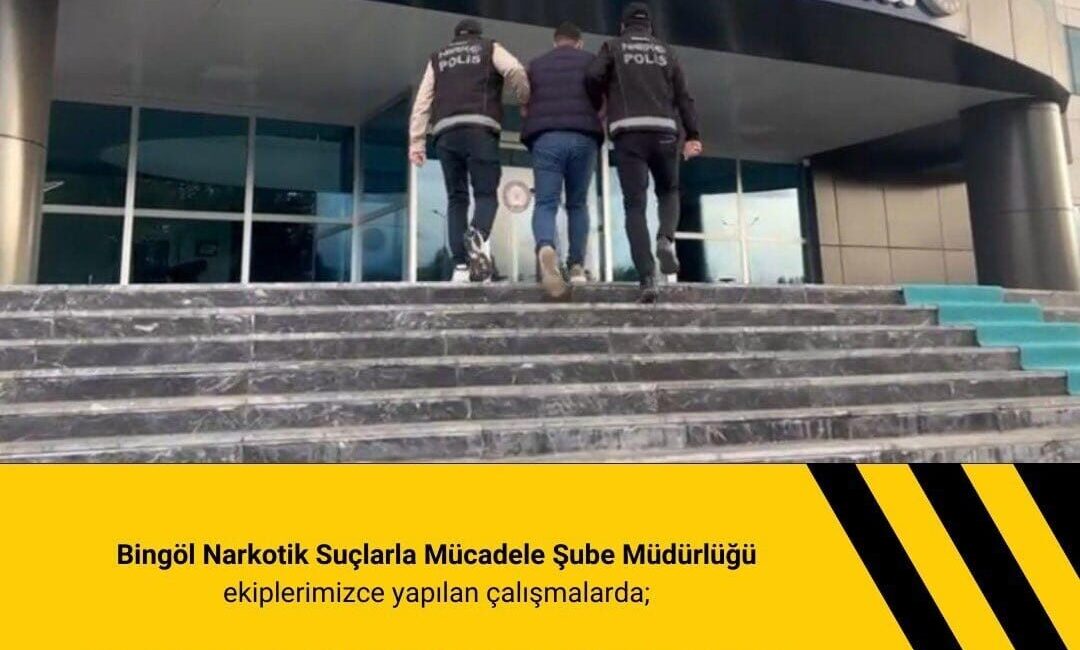 Bingöl’de 7 yıl 6 ay kesinleşmiş hapis cezası ile aranan