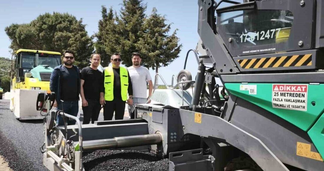 Çanakkale’de 2025 yılı asfaltlama sezonu başladı. Çanakkale İl Özel İdaresi
