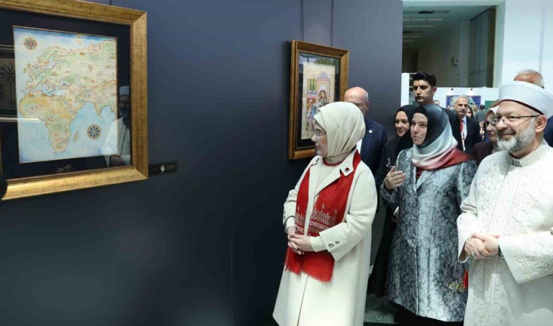 Cumhurbaşkanı Recep Tayyip Erdoğan’ın eşi Emine Erdoğan, “İslam sanatının amacı,