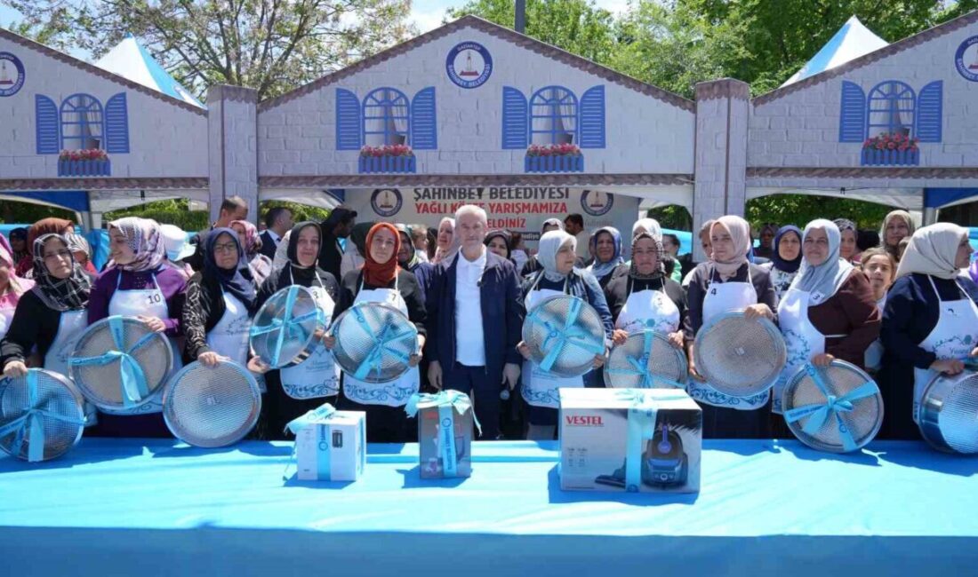 Şahinbey Belediyesi Hıdırellez etkinlikleri çerçevesinde “Yağlı Köfte” yarışması düzenledi. Yarışmaya