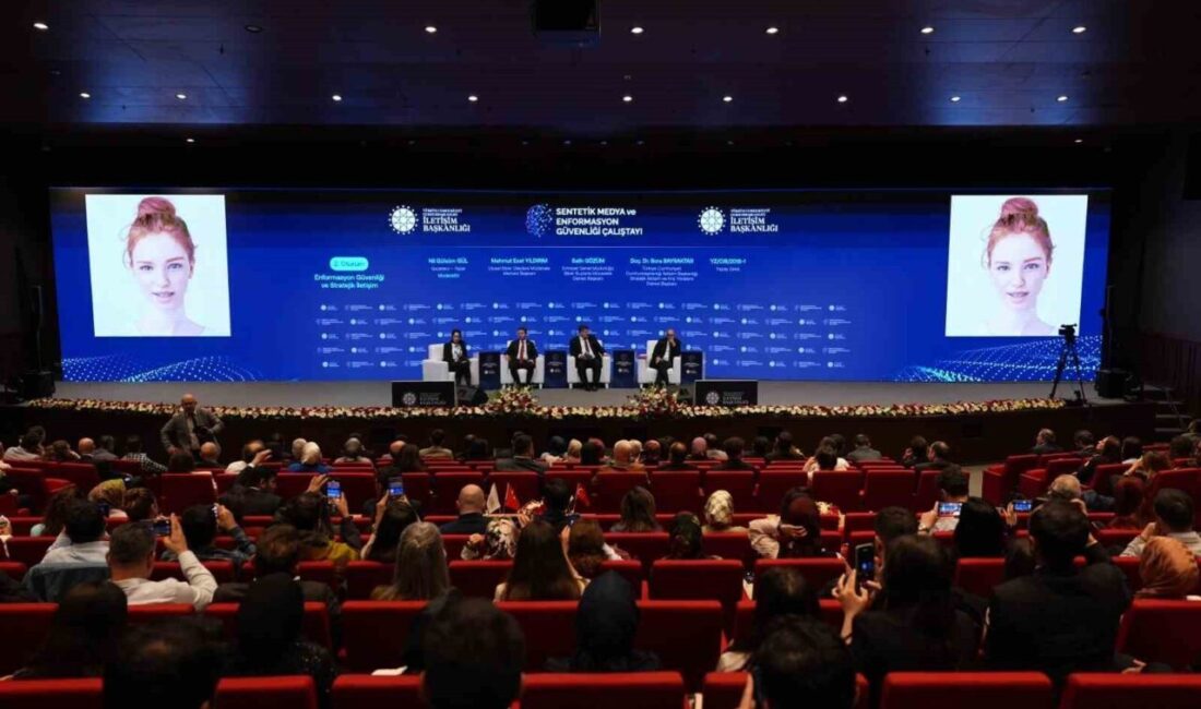 Cumhurbaşkanlığı İletişim Başkanlığında gerçekleştirilen Sentetik Medya ve Enformasyon Güvenliği Çalıştayı’nda