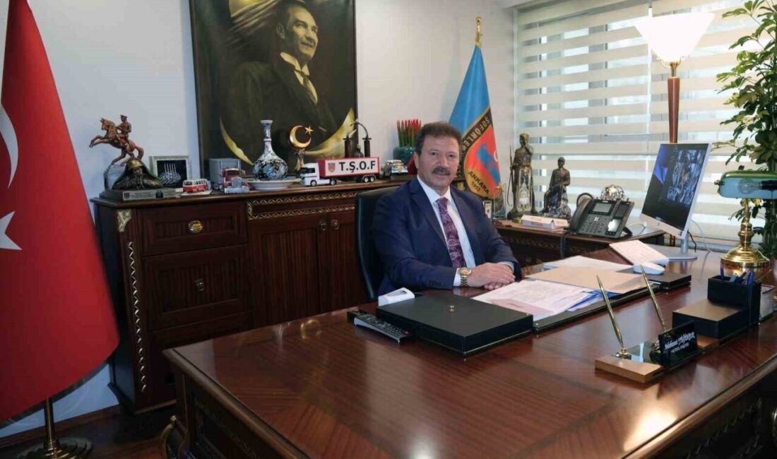 Türkiye Şoförler ve Otomobilciler Federasyonu (TŞOF) Genel Başkanı Sayın Mehmet