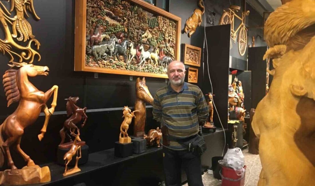 19 mayısta açılışı yapılacak Yalova Ahşap Heykel Müzesi’nde 50 farklı