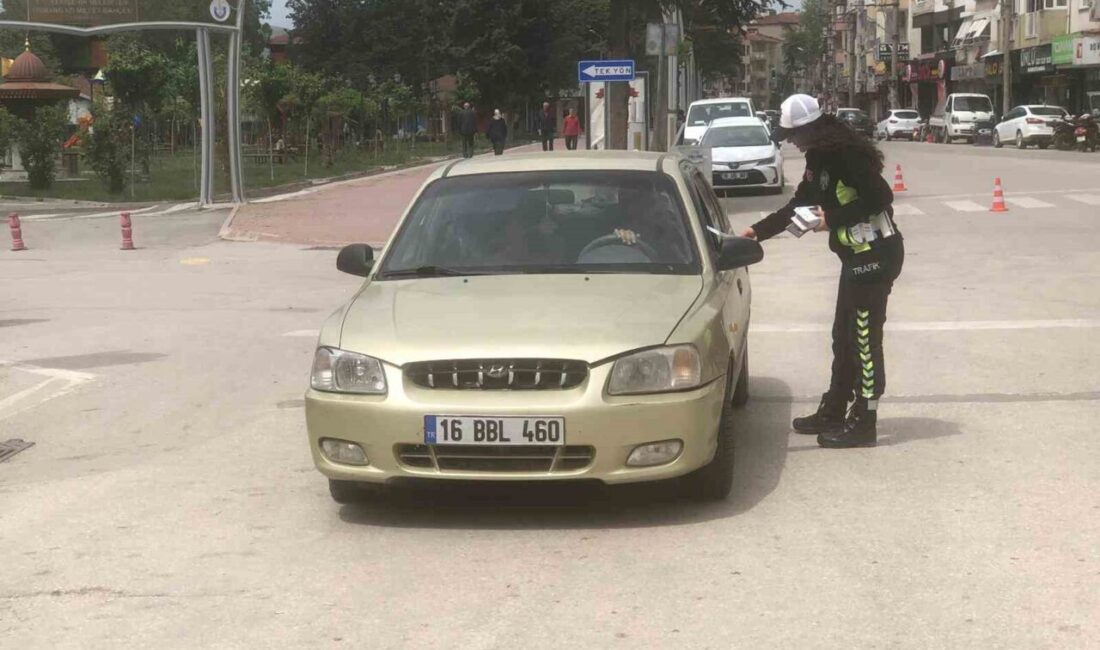 Trafik Haftası kapsamında Bursa’nın Yenişehir ilçesinde anlamlı bir etkinlik düzenlendi.
